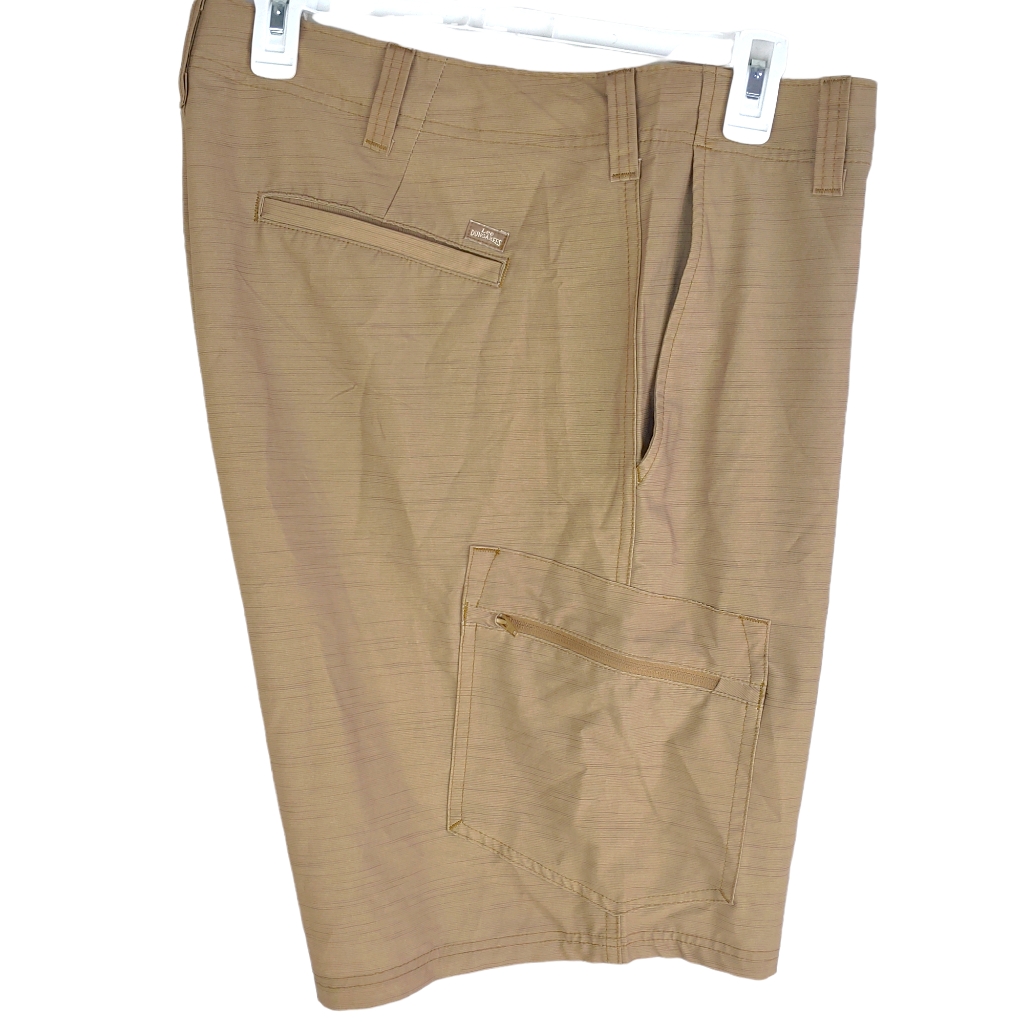 Lee Men Dungarees Riptide Cargo Shorts 40 Hybrid Khaki Quick Dry 4way Stretch